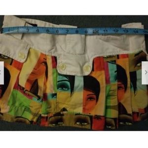 Custo Barcelona Women's Eyes Mini Skirt